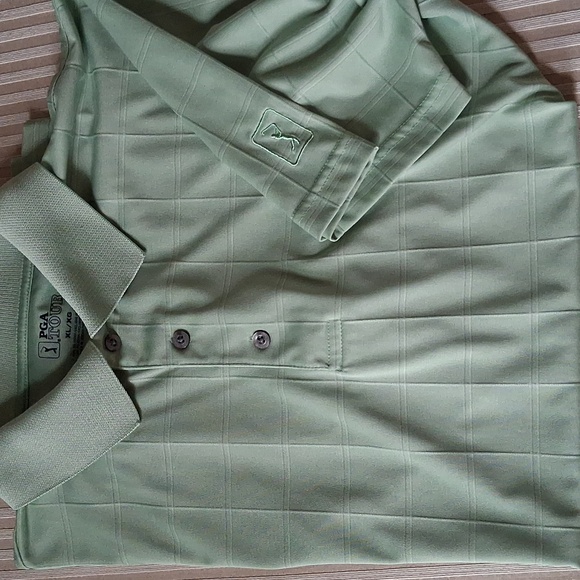 PGA Tour Other - PGA Tour Sage Green Polo Shirt - XL